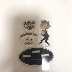 Twisted Wonderland Ruggy Birthday Limited Acrylic Stand F/S-M503 from japan Rare