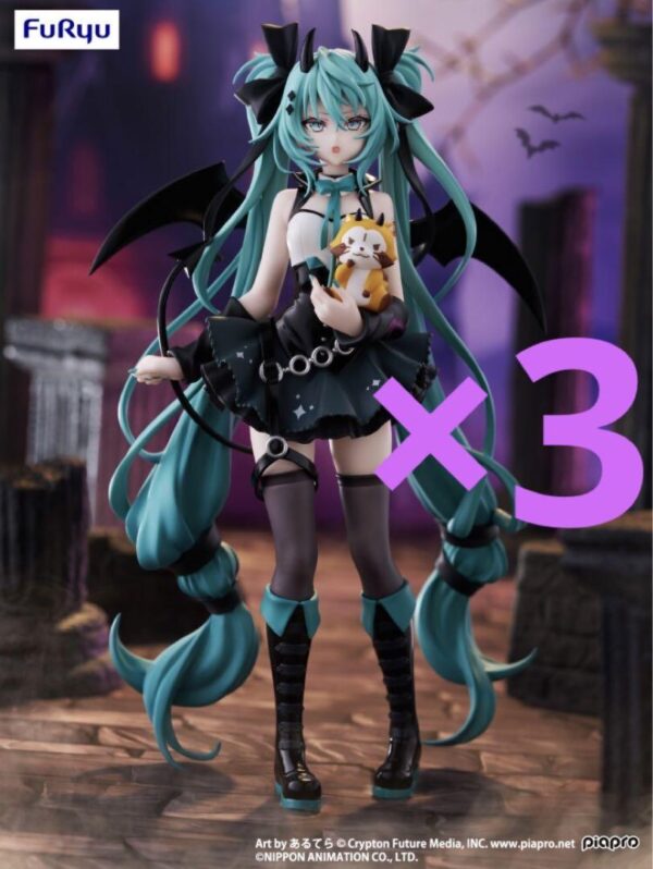 Hatsune Miku Rascal Trio-Try-It Figure Devil 3 F/S-M501 from japan Rare  Good co