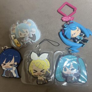 Hatsune Miku Keychain F/S-M501 from japan Rare  Good condition