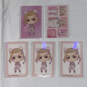 Tokyo Revengers Nanja Town Mini Game Sticker Clear Card Ryuguji Ken F/S-M501 fro