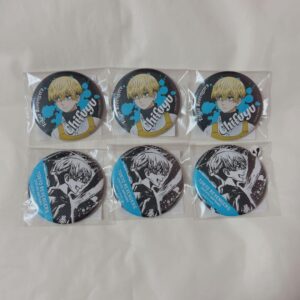 Toribe Tokyo Revengers Matsuno Chifuyu Sumie Can Badge Tsutaya F/S-M501 from jap