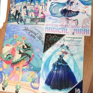 Hatsune Miku Magical Mirai Brochure Symphony F/S-M501 from japan Rare  Good cond