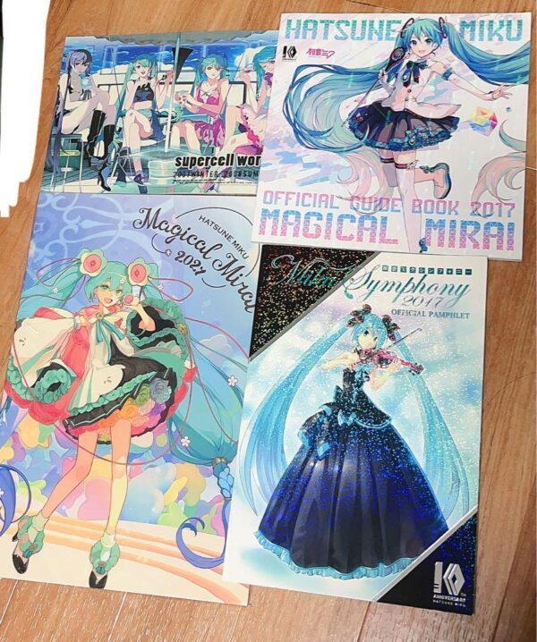 Hatsune Miku Magical Mirai Brochure Symphony F/S-M501 from japan Rare  Good cond