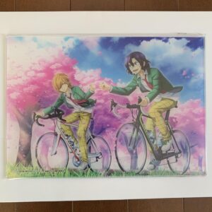 Yowamushi Pedal Acrylic Panel Sakura Ride Aoyagi Teshima F/S-M501 from japan Rar