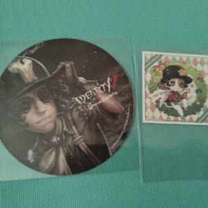 5Th Personality Prospector Coaster Sticker F/S-M501 from japan Rare  Good condit