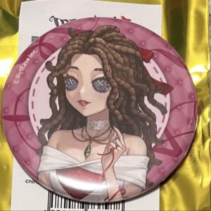 Personality V Identityv Cafe Can Badge Psychologist Eda F/S-M501 from japan Rare