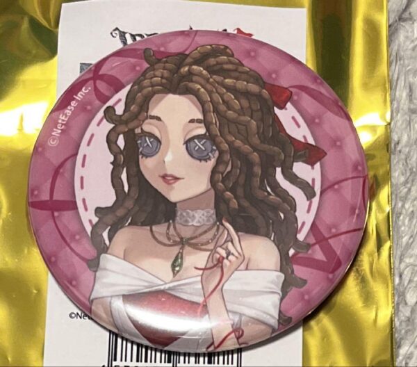 Personality V Identityv Cafe Can Badge Psychologist Eda F/S-M501 from japan Rare