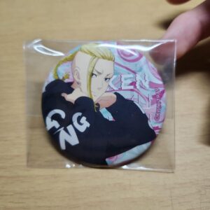 Tokyo Revengers Draken Can Badge Approx. 5Cm F/S-M501 from japan Rare  Good cond