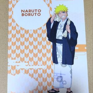 Naruto Boruto Limited Novelty Postcard Hot Springs F/S-M501 from japan Rare  Goo