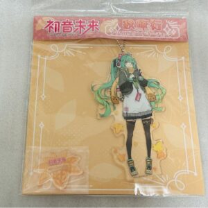 Hatsune Miku Autumn Trip Acrylic Stand Keychain F/S-M501 from japan Rare  Good c
