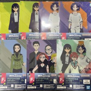 Siegax Ichibankuji Clear File Set Of 3 Types F/S-M503 from japan Rare  Good cond