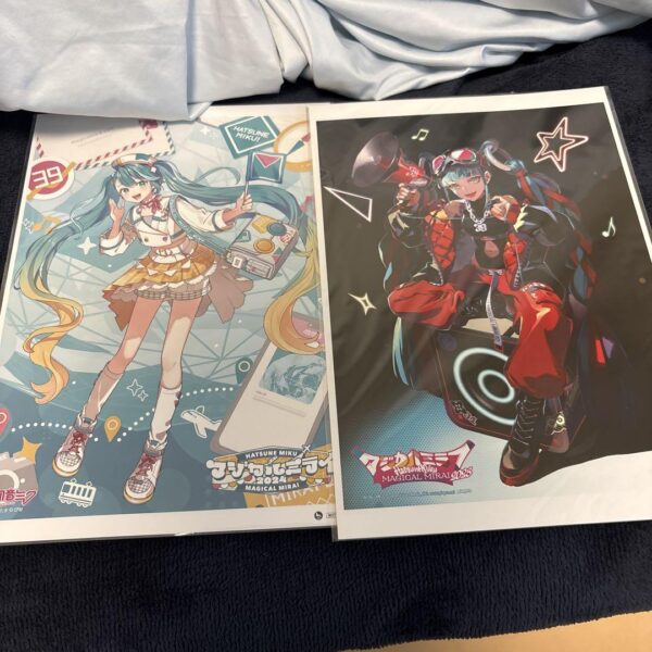 Magical Mirai 2023 2024 Blu-Ray Dvd Visual Sheet F/S-M501 from japan Rare  Good