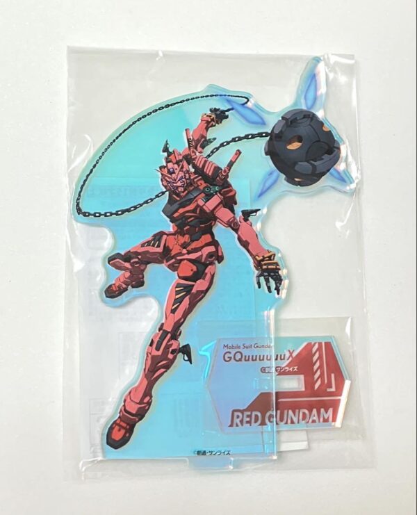 Atre Akihabara Shop Red Gundam Glitter Acrylic Stand Zeke Axe F/S-M503 from japa