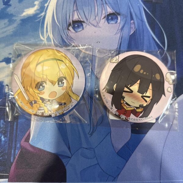 Blessings On This Wonderful World Lottery Commemorative Costume Ver. Can Badge F