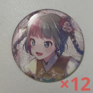 Project Seka Glitter Can Badge 8B Hatsune Miku 12 Pieces F/S-M501 from japan Rar