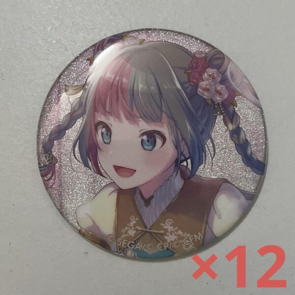 Project Seka Glitter Can Badge 8B Hatsune Miku 12 Pieces F/S-M501 from japan Rar