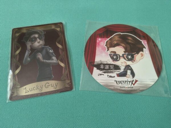 5Th Personality: Lucky Child Coaster Card F/S-M501 from japan Rare  Good conditi