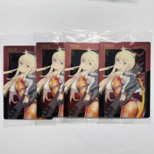 Nikke Tove Wafer Cards 4 F/S-M501 from japan Rare  Good condition
