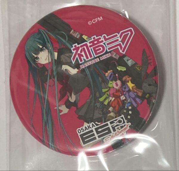 Magical Mirai 2024 Hatsune Miku Esp Can Badge Osaka Ver. F/S-M501 from japan Rar