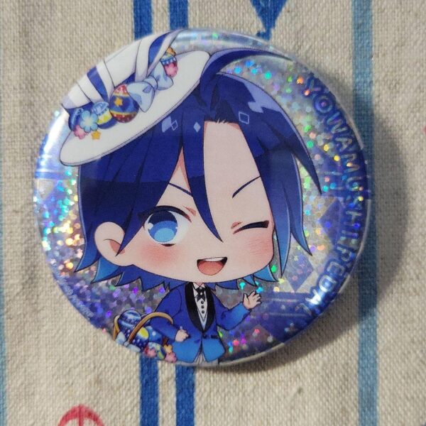 Yowamushi Pedal Can Badge Manami F/S-M501 from japan Rare  Good condition