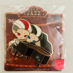 Personality 5: Black And White Impermanence Jazz Night Series Pin Badge F/S-M501