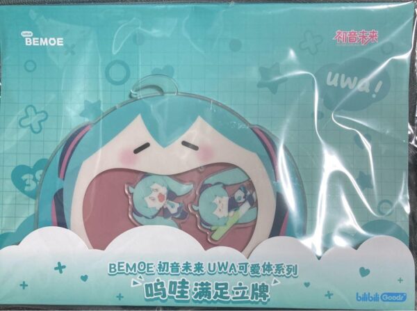 Bilibili Bemoe Hatsune Miku Big Acsta Uwa Series F/S-M501 from japan Rare  Good