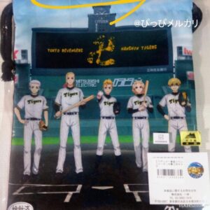 Tokyo Revengers Hanshin Tigers Drawstring Bag Koshien Mikey Chifuyu Sano F/S-M50