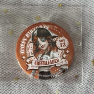 Personality V Cheering Squad Priroll Preroll Can Badge F/S-M501 from japan Rare