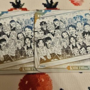 Demon Slayer Art Coaster Set Box Purchase Bonus F/S-M501 from japan Rare  Good c