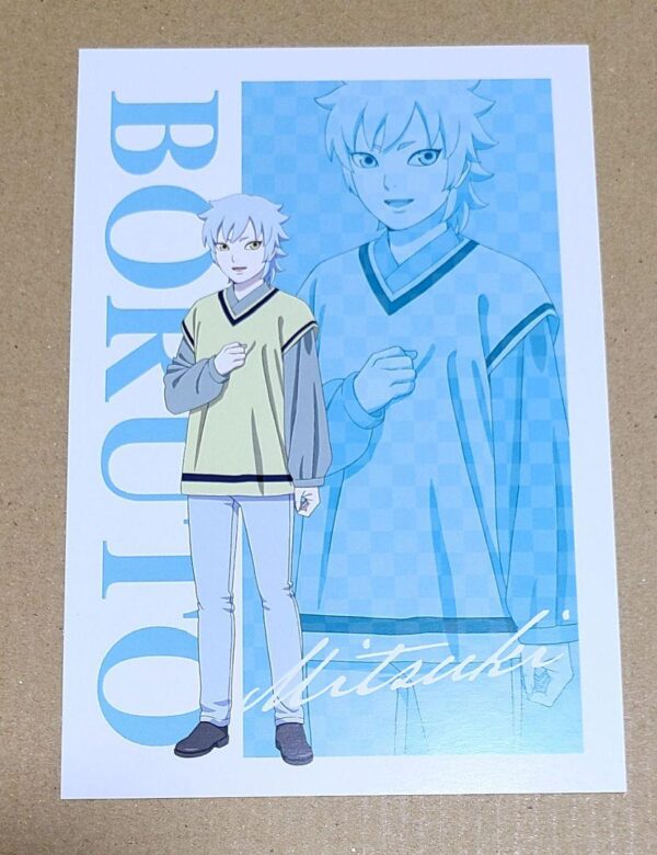 Naruto Boruto Mitsuki Japanese-Style Casual Clothes Limited Novelty Postcard F/S