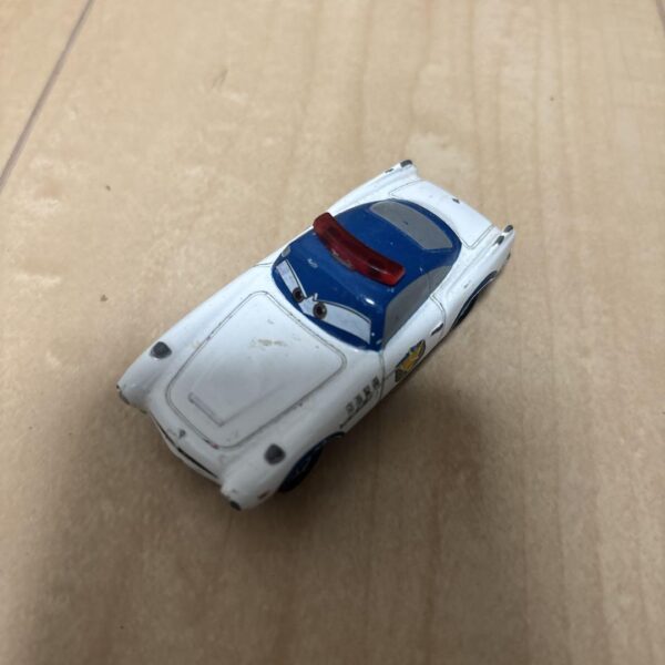 Police Car, Minicar, With Red Siren F/S-M501 from japan Rare  Good condition
