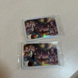 Genshin Impact Wafers Set Of 2 F/S-M501 from japan Rare  Good condition