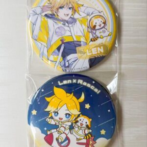 Hatsune Miku Magical Mirai 2024 Rascal Collaboration Can Badge Kagamine Ren F/S-