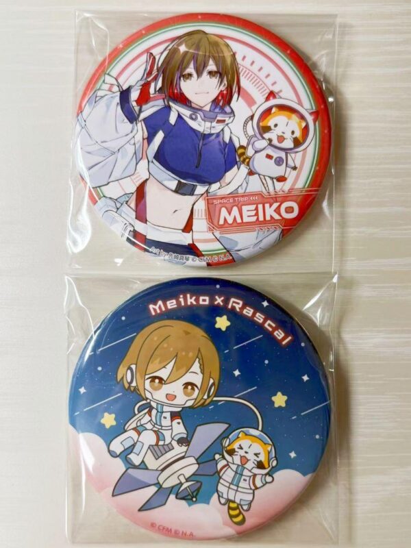 Hatsune Miku Magical Mirai 2024 Rascal Collaboration Can Badge Meiko F/S-M501 fr
