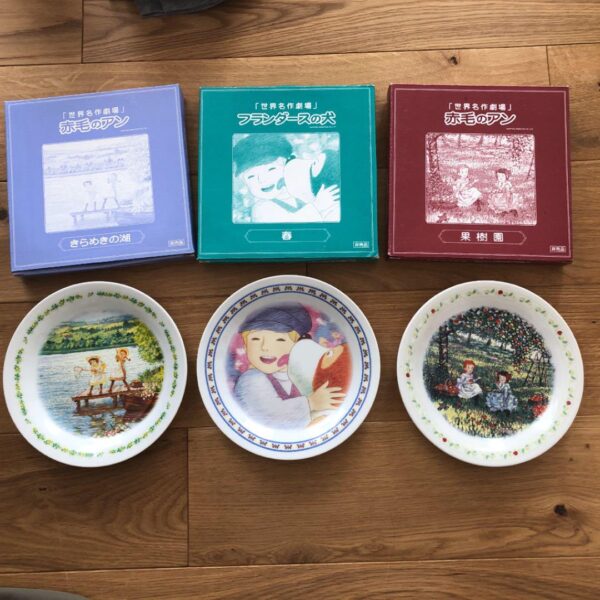 Redhead Anne Picture Plate Novelty F/S-M501 from japan Rare  Good condition