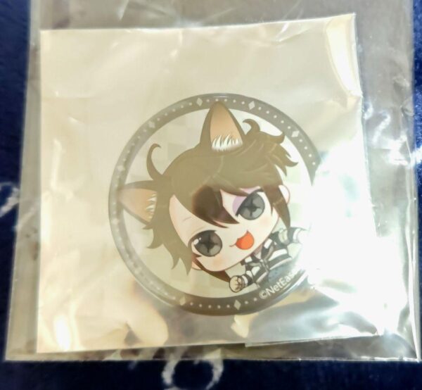 Personality 5 Nanja Town Cat Ears Game Can Badge Prisoner F/S-M501 from japan Ra