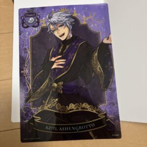 Twisted Wonderland Azur Clear Poster F/S-M503 from japan Rare  Good condition