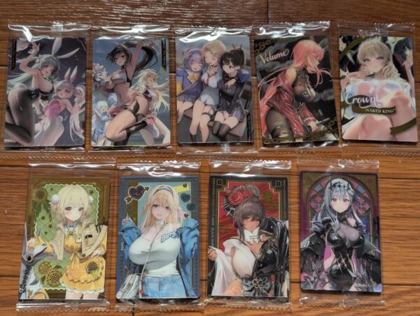 Goddess Of Victory Nikke Wafers 3 9 Pieces Set F/S-M501 from japan Rare  Good co