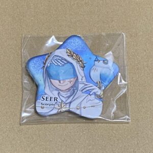 Personality 5: Fortune Teller Ohoshisama Can Badge F/S-M501 from japan Rare  Goo