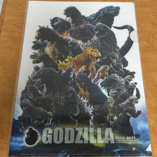 All Japan Godzilla Clear File 1954-2021 F/S-M503 from japan Rare  Good condition