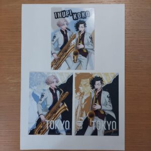 Tokyo Revengers With A Bite Bromide Bandinui Set F/S-M501 from japan Rare  Good