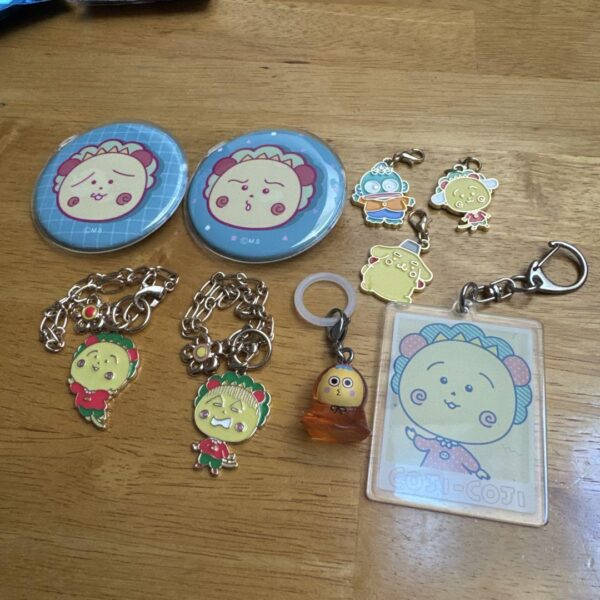 Koji Goods Set Of 9 F/S-M503 from japan Rare  Good condition