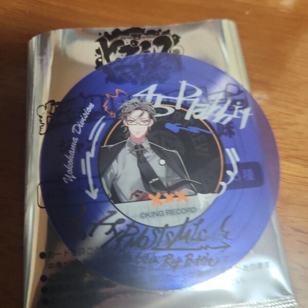 Hypnotic Matsukiyo Collaboration Popcorn Included Record-Style Clear Card Iruma