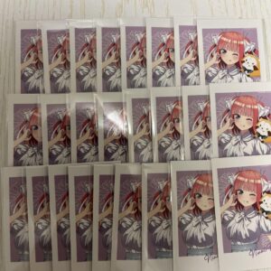 Nakano Nino Rascal Cheki-Style Card 25 Cards F/S-M501 from japan Rare  Good cond