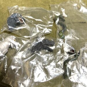 Godzilla Head Magnet 5 Pieces Set F/S-M503 from japan Rare  Good condition F/S-M