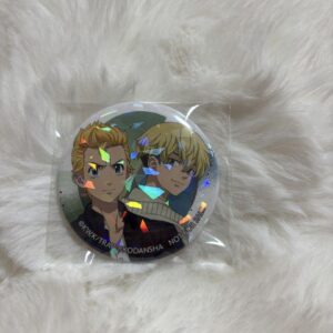 Tokyo Revengers Animate Bonus Hanagaki Takedo Matsuno Chifuyu Hologram Can Badge
