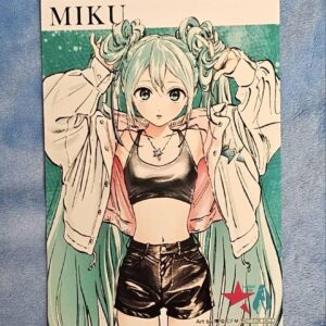Hatsune Miku Bromide Bonus F/S-M501 from japan Rare  Good condition