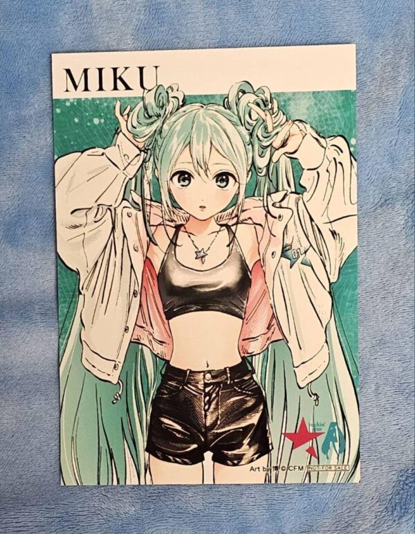 Hatsune Miku Bromide Bonus F/S-M501 from japan Rare  Good condition
