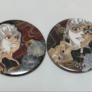 Demon Slayer Collection Can Badge Uzui Tengen Set Of 2 F/S-M501 from japan Rare