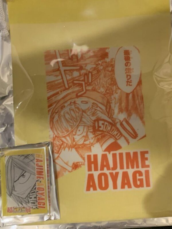 Yowamushi Pedal Exhibition Osaka 1000 Yen Lottery Prize B Drawstring D Acrylic K